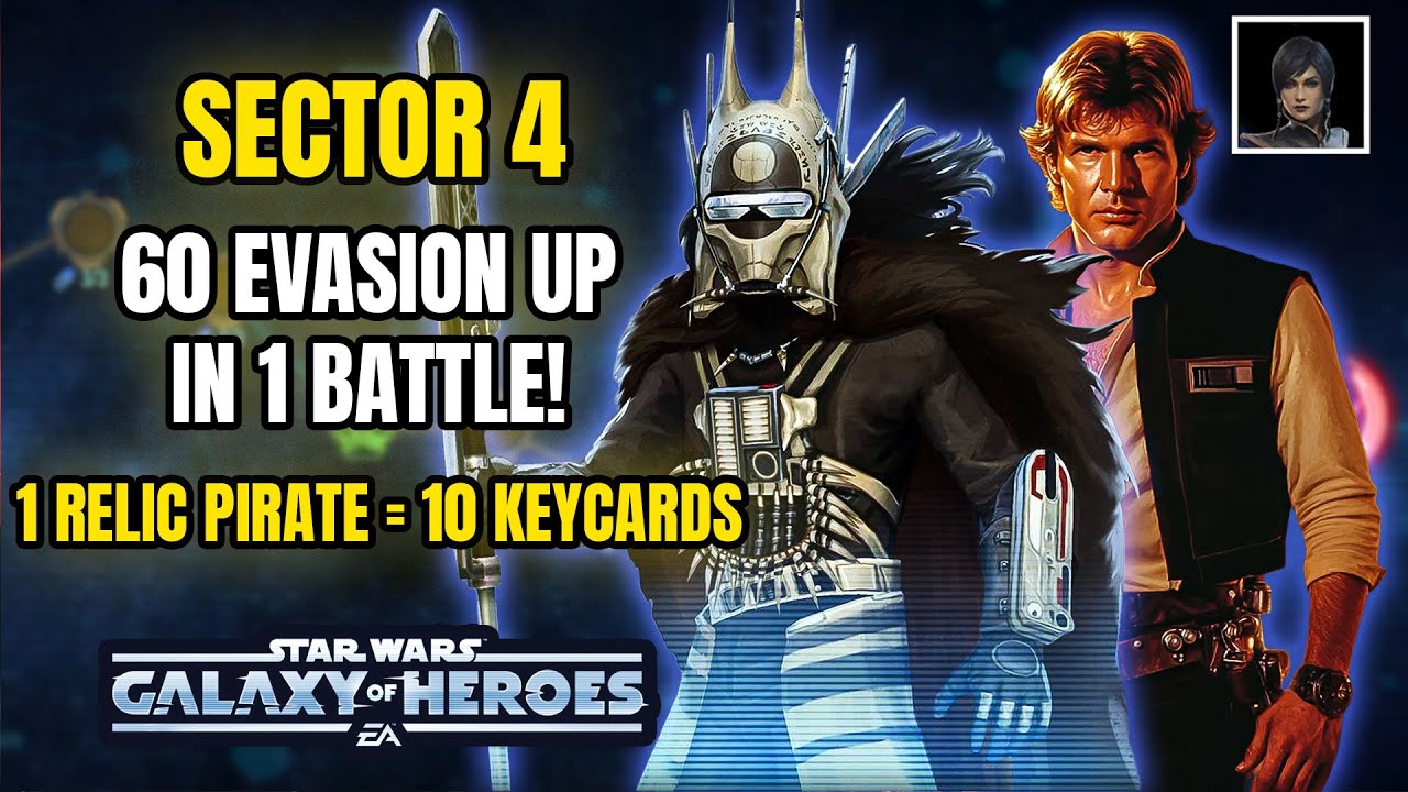 Dominate Sector 4! Obtain the Pirate Feat with only 1 Relic Character! 60 Evasion Up in 1 Battle!