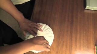 Wrapping Pu-erh Tea/プーアル茶の包み方