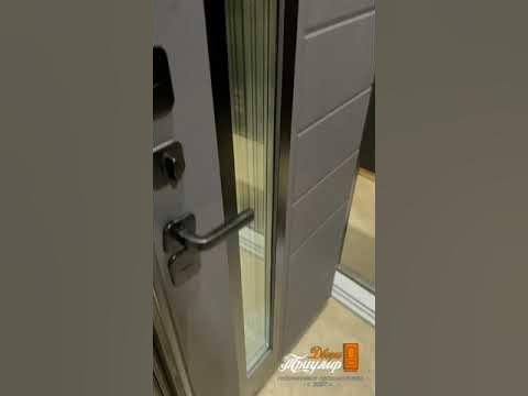 МЕТАЛЛИЧЕСКАЯ ДВЕРЬ ЦИТАДЕЛЬ LUXOR 5 С ТЕРМОРАЗРЫВОМ - YouTube