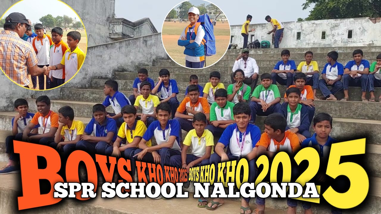 Boys Kho Kho 2025 | 8th Kalam Students | SPR SCHOOL NALGONDA | 76th Republic day celebrations #spr
