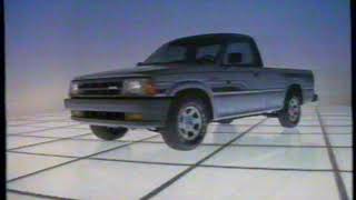 1986 Mazda B2000 SE-5 Pickup Truck "James Garner" TV Commercial