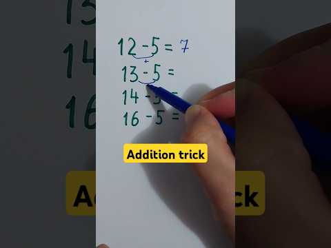 Video Did you know? 16-5=? Your turn😎. #math #mathematics #trending #addition - youtube