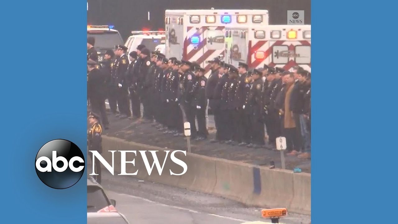 City, police gives final salute to slain NYPD officer Jason Rivera