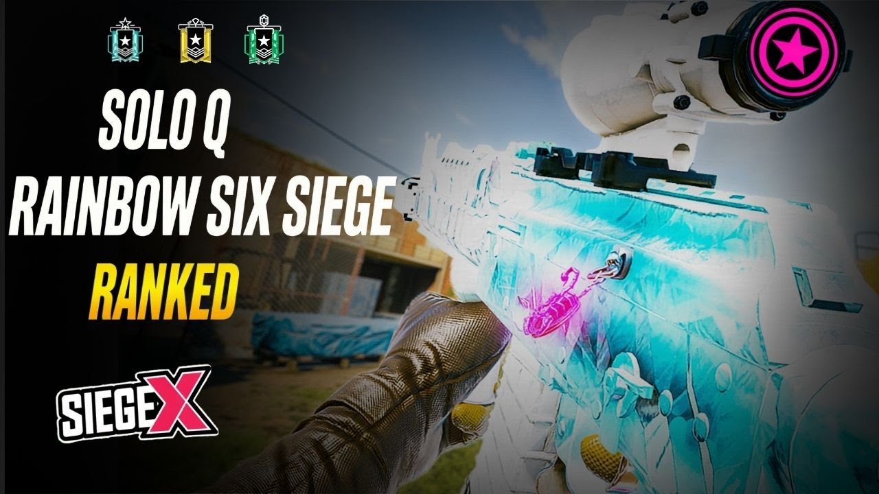 Rainbow Six Siege Solo Queue Ranked – INSANE Gameplay - YouTube