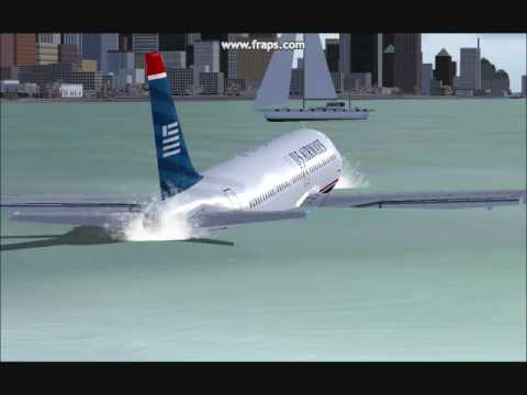 US Airways Airbus A320 Flt 1549 Hudson River Landi...