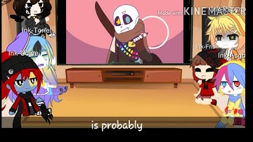 //InkTale react [My Au]//Original AU//By Hampany OwO //part 1/3//