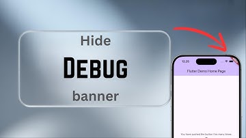 How To Hide The Debug Banner In Seconds!