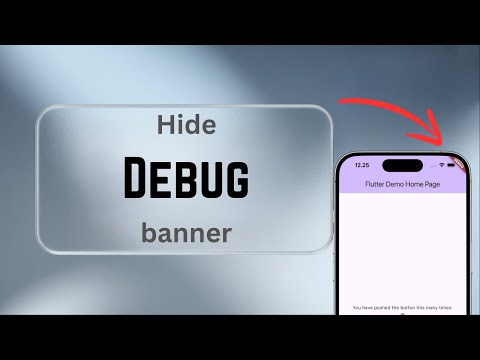 How To Hide The Debug Banner In Seconds!