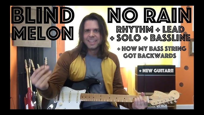 How To Play No Rain On Guitar No Rain Guitar Chords