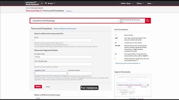 Lexis Advance: Form and Precedent Discovery with Advanced Search