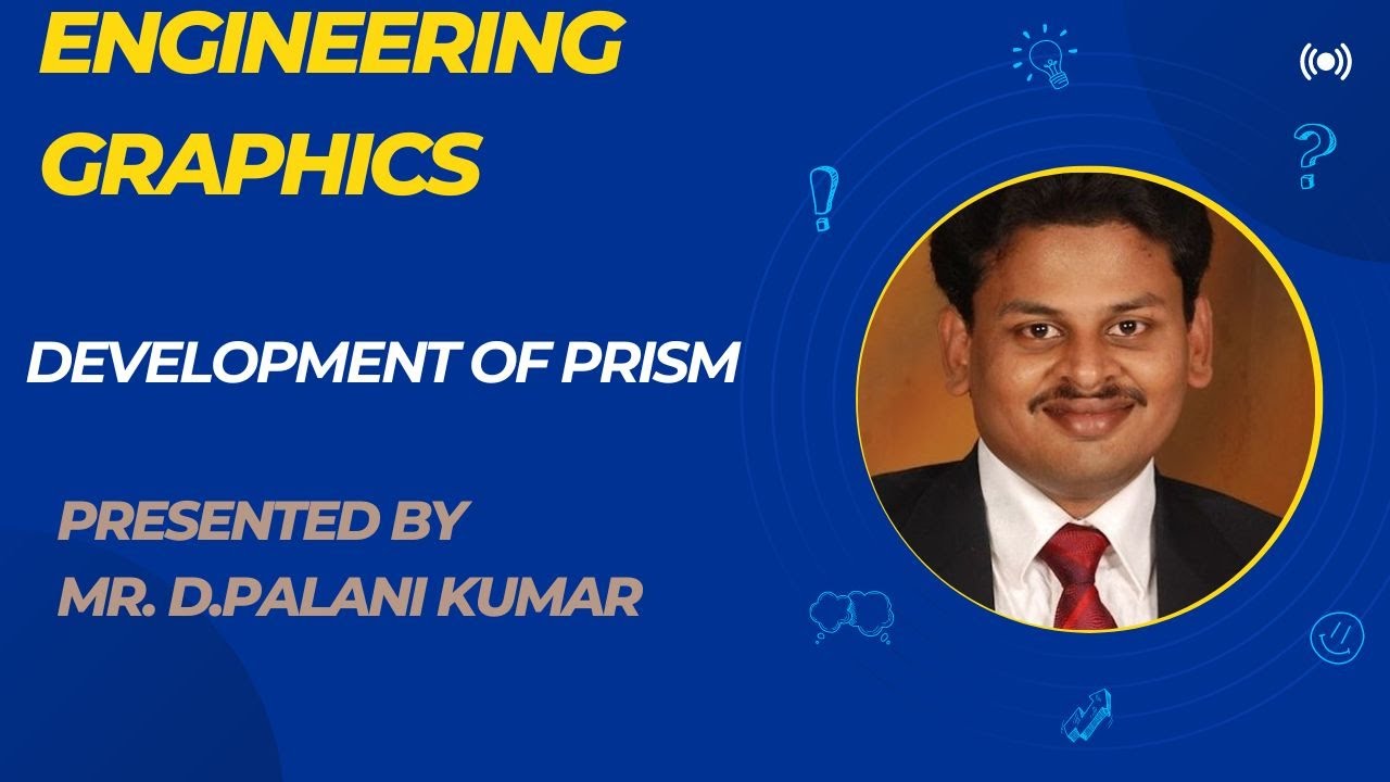 Engineering Graphics – Development of Solids – Hexagonal Prism