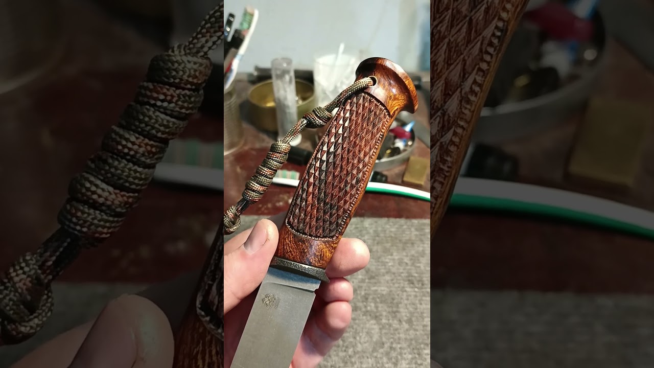 Нож из стали S90V.