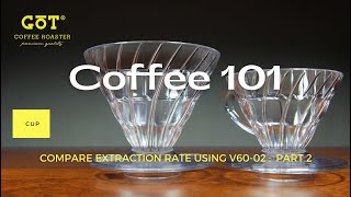Compare The Extraction Between Natural vs. Bleached Paper Using V60-02 Filter: Part 2