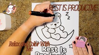 🌙 Rest Is Productive 💖 | Relax, Recharge & Release the Guilt | Positive Affirmations for Self-Care ✨