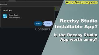 Does Reedsy Studio Have a New Installable App? screenshot 1