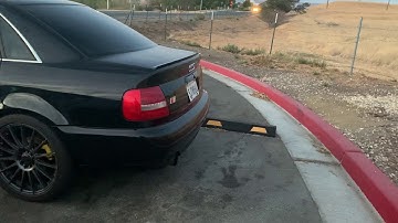 B5 S4 Stage 3 - Anti-Lag Launch Control Test