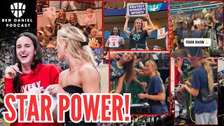 Sophie Cunningham MASSIVE SUPPORT IN TEXAS! Caitlin Clark GETS RED CARPET TREATMENT! Fan FAVORITES!