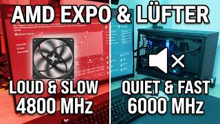 AMD Expo & Lüfterkurven in BIOS einstellen - ASUS ROG Strix B850-I