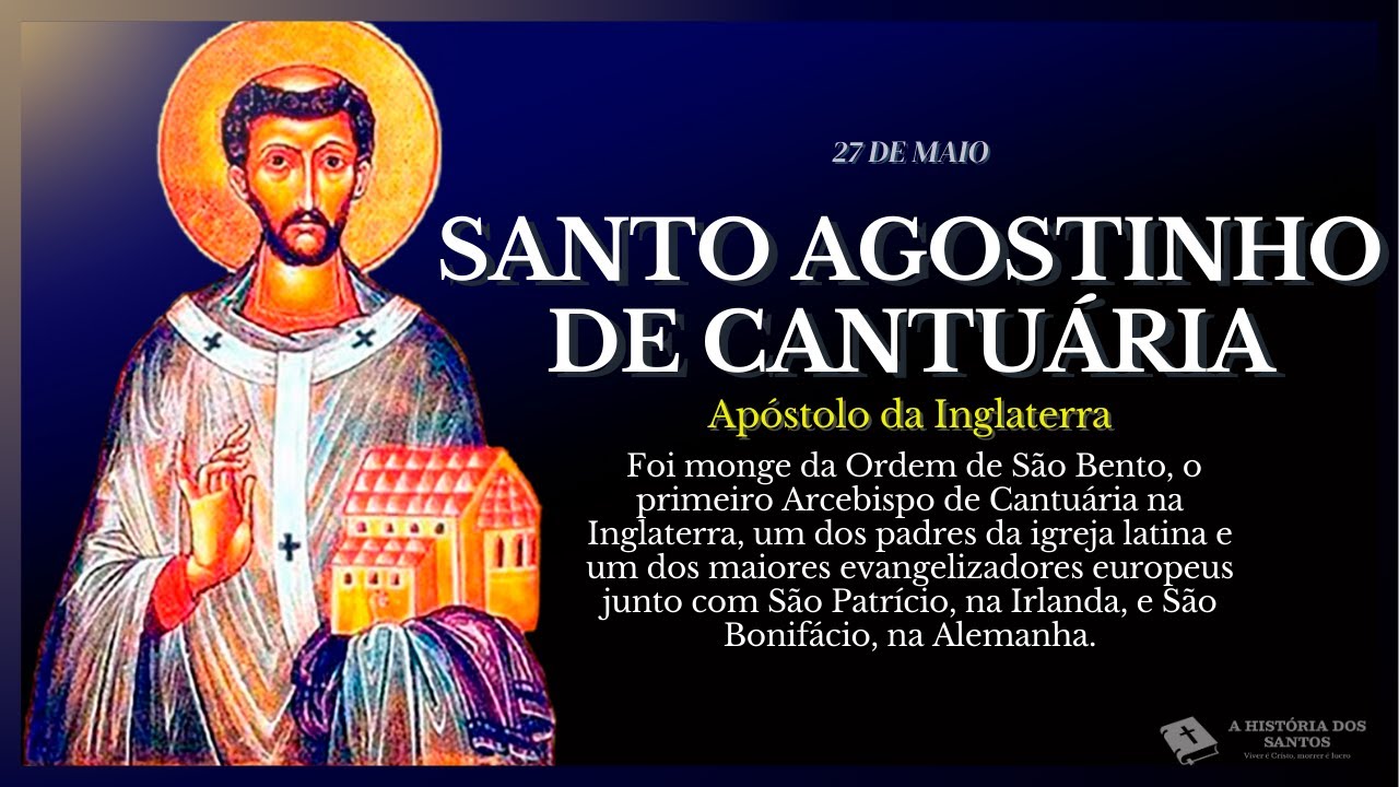 Santo Agostinho de Cantuária - Monge e missionário - YouTube