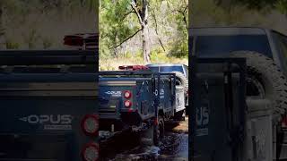 With ground clearance of 350mm and a sharp departure angle, OPUS is a true off-road camper trailer!