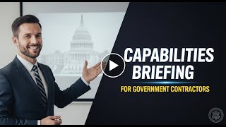 Capabilities Briefing For Government Contractors  #GSA #MarketUS #Veteran #VA