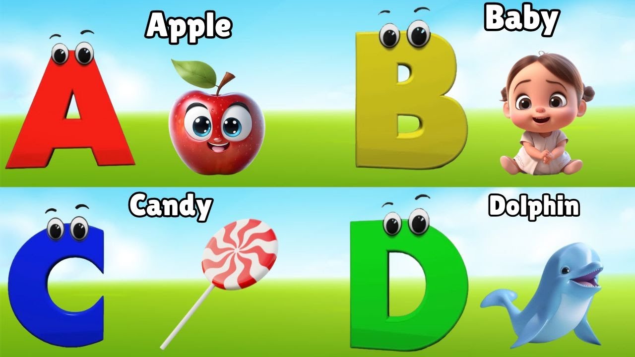 ABC Phonics Song - Toddler Learning Video Songs , A for Apple , Nursery Rhymes , Alphabet song