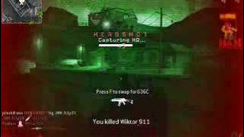 Call of Duty 4 :MW Custom map - Village Night