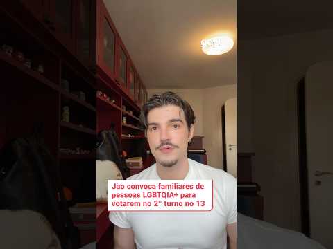 Cantor Jão convoca familiares de pessoas LGBTQIA+ para votarem no 2º turno em Lula