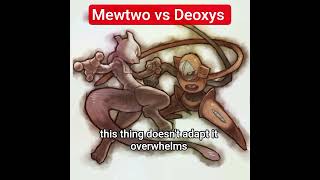 Mewtwo vs Deoxys #pokemon #bestpokemon #mewtwo #deoxys #pokémon