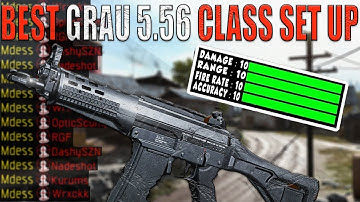 MODERN WARFARE - THE BEST GRAU 5.56 CLASS SETUP AFTER UPDATE 1.17 (HIGH KILL GAMEPLAY...)