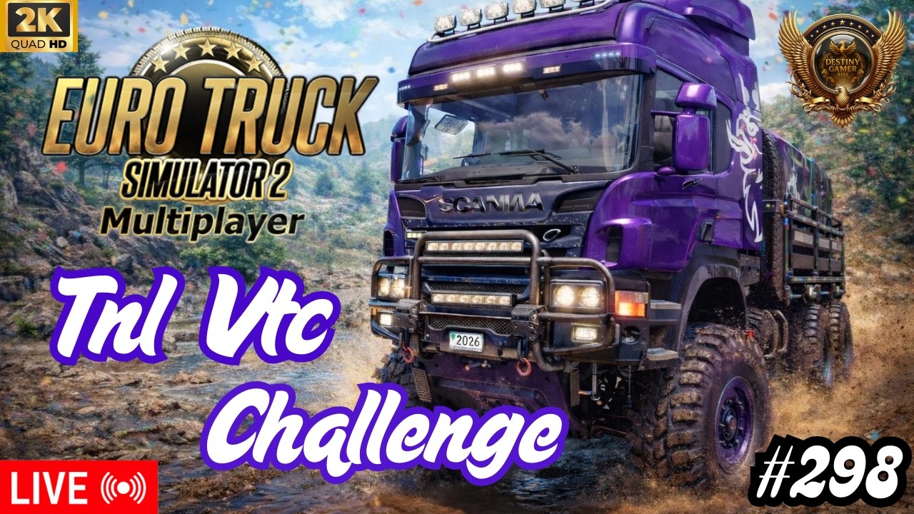 🟢Euro Truck Simulator 2 லைவ் | TNL VTC Challenge | Multiplayer + Chill Gameplay | தமிழ் #ets2 #tmp