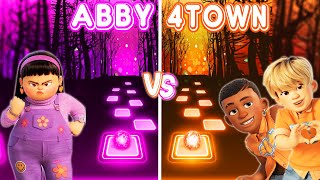 Turning Red Abby Vs 4 Town || Nobody Like U - Tiles Hop EDM Rush! screenshot 5