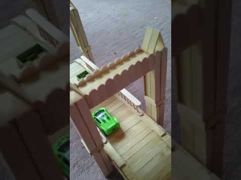 Miniatur  jembatan  dari stik es krim YouTube