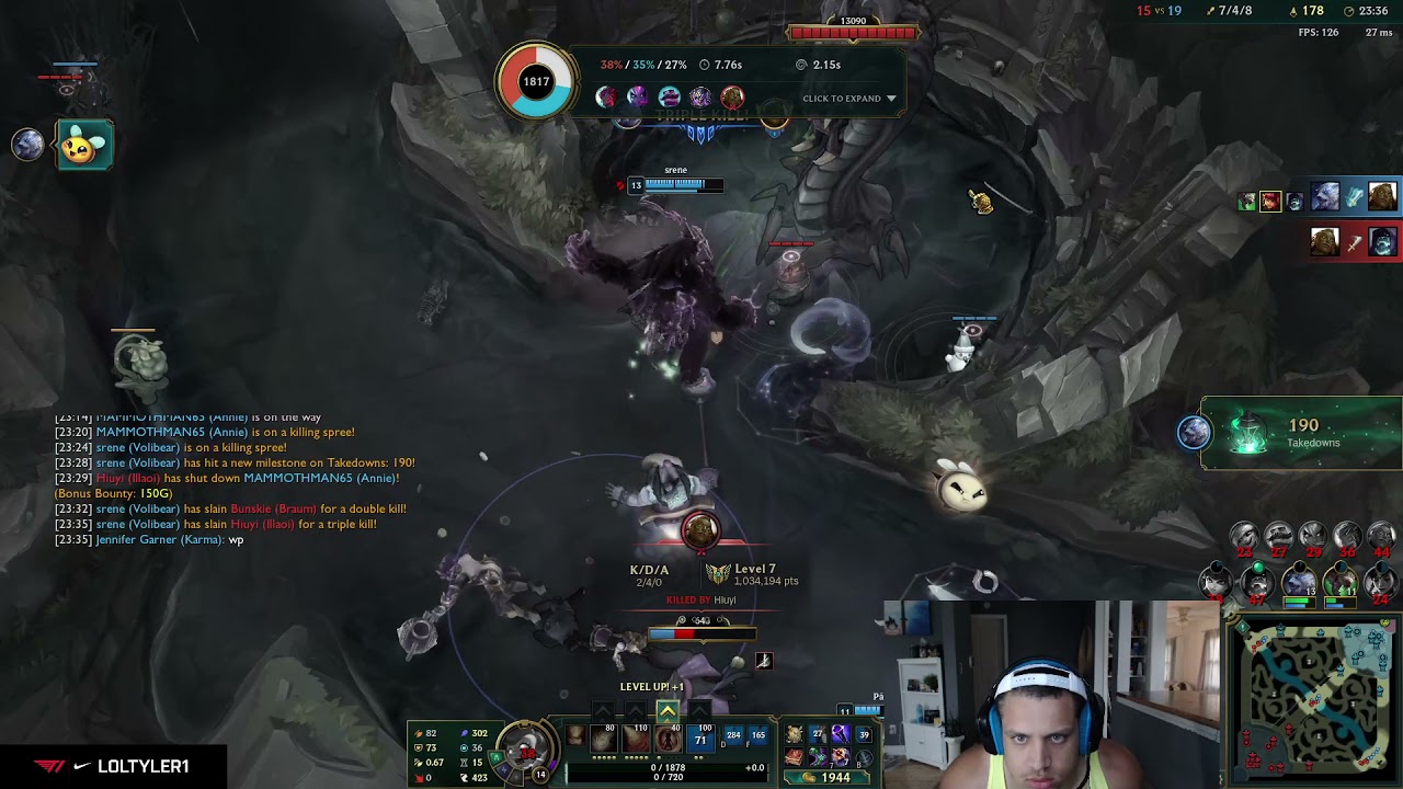 Is Tyler1 the new Annie Bot???