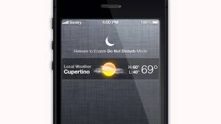 iOS Do Not Disturb Concept screenshot 4