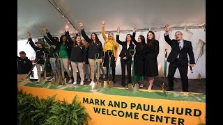 Famous Baylor officially breaks ground for the new Mark And Paula Hurd Welcome Center Net Worth