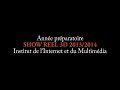 Showreel 3d iim  anne prparatoire 20132014