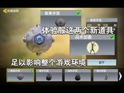 【使命召唤手游】体验服这两款新道具，足以影响整个游戏环境！#李析哲