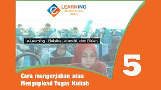 Tutorial Elearning 5 - Cara Mengerjakan atau Mengupload Tugas Kuliah