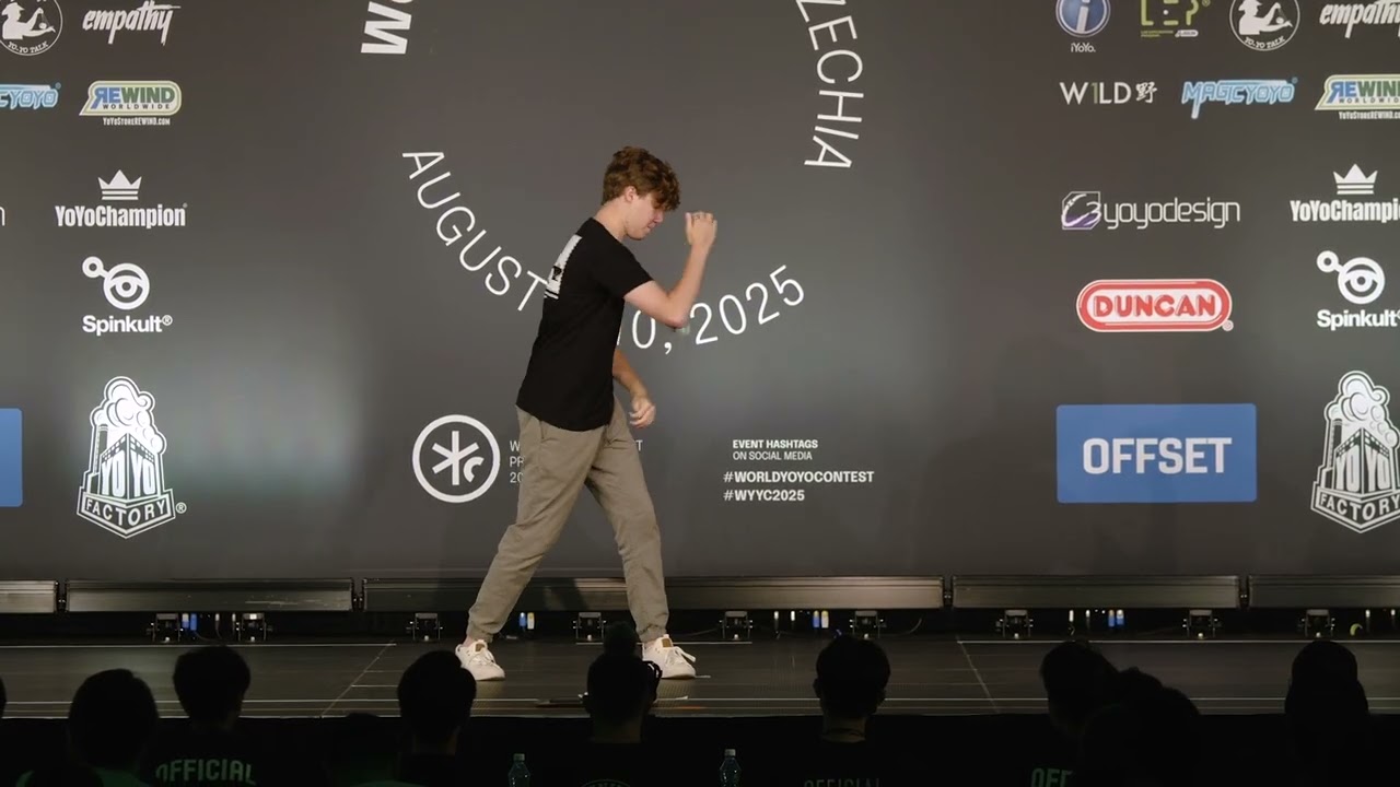 36th Place – Sebastian Lavin – 1A Prelim Freestyle – World YoYo Contest 2025