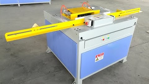 Wood pallet notcher machine single head+8615936239970