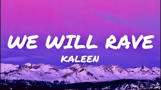 Kaleen - We Will Rave (Lyrics) Eurovision 2024 Austria