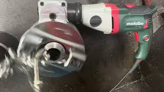Portable pipe cold cut and bevel machine Metabo motor SCB-63 ( 14-63mm )