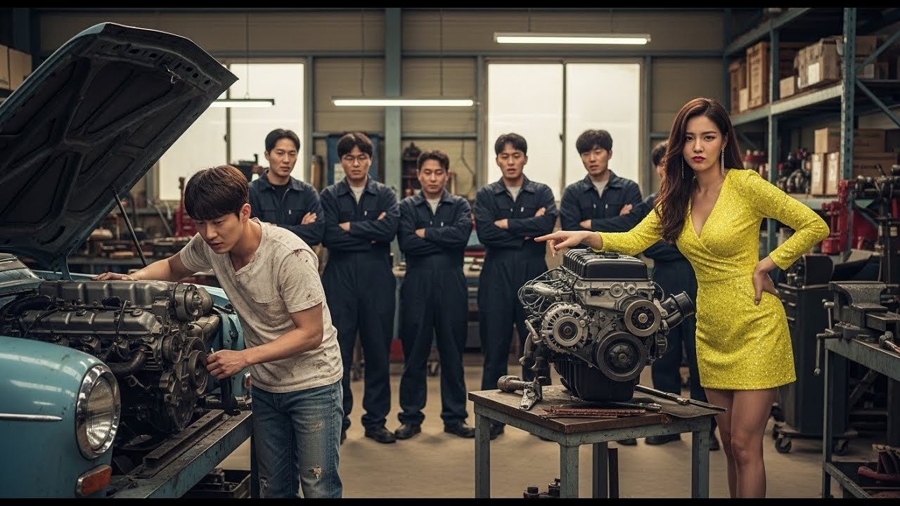 5개월 동안 고치지 못한 BMW 한정판 엔진여성 CEO가 ‘무가치한 노숙자’라 조롱한 순간공장은 혼란에 빠졌다