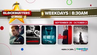 Kapamilya Channel 24/7 HD | Kapamilya Blockbusters sa Umaga September 28-October 2, 2026 Teaser
