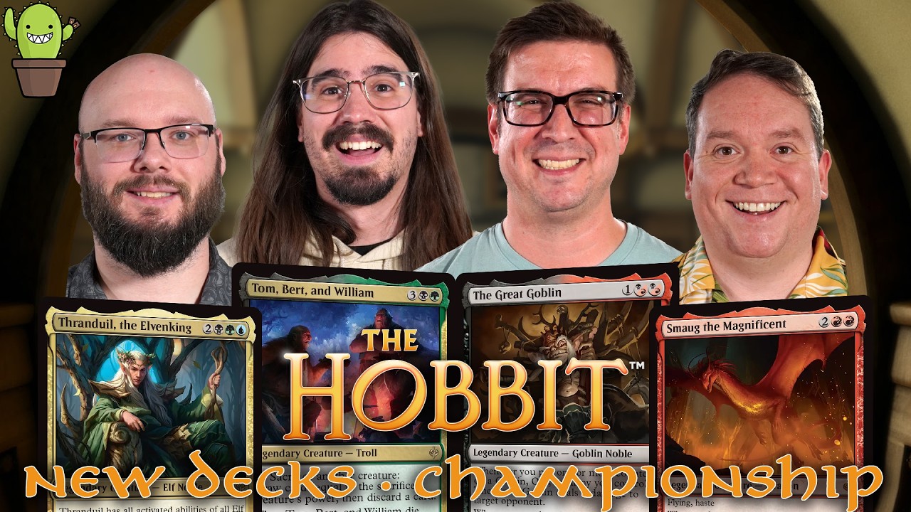 HOBBIT BREWS CHAMPIONSHIP | Smaug VS Great Goblin VS Thranduil VS Tom Bert, & William thumbnail