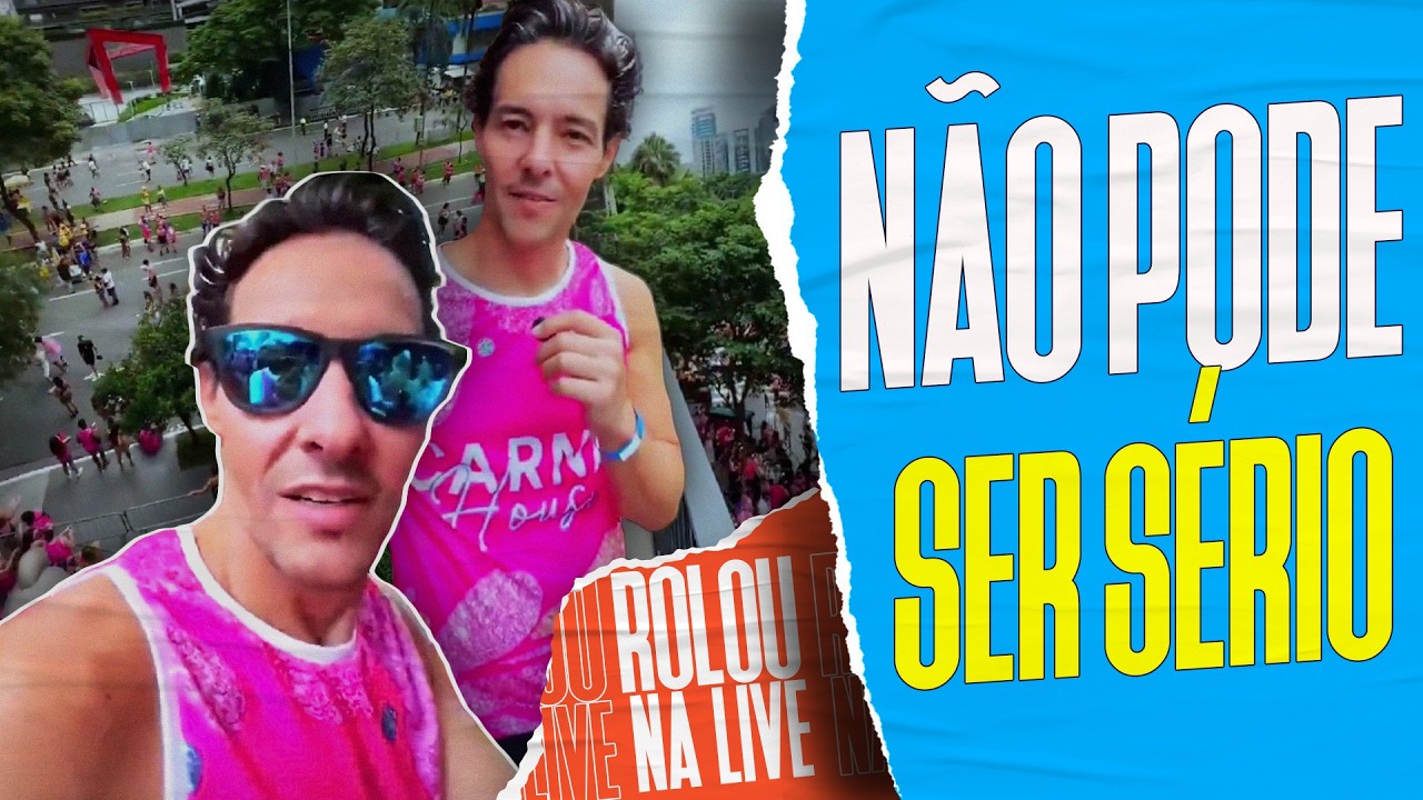 CARNAVAL NA FARIA LIMA TEM PERSONAGENS RIDÍCULOS E PARECE ESQUETE DE HERMES E RENATO | Galãs Feios