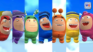 Oddbods Turbo Run - All Character Fuse, Jeff, Zee, Pogo, Slick, Bubbles and Newt