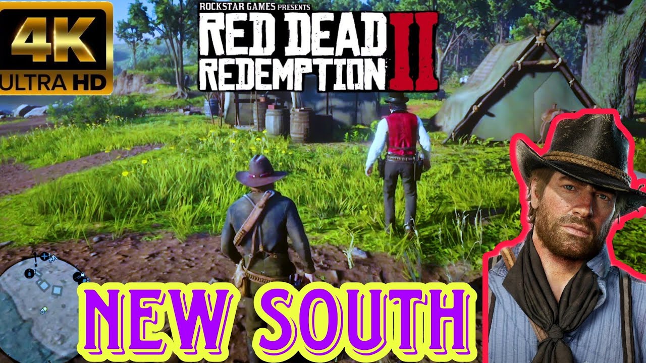 [4K UHD] RED DEAD REDEMPTION 2 | THE NEW SOUTH | #rdr2 # ...