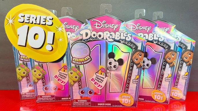 Disney Doorables Series 7 Mini Peek Mystery Pack, FULL CASE OF 18 PACKS